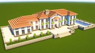 VILLA in MINECRAFT bauen TUTORIAL [HAUS 338]