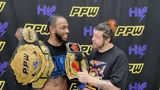 ABJ Backstage на PPW Shadows с Дио Бандо