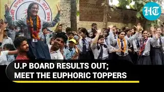 U.P Board Results: Toppers share triumph; Girls outshine boys I Watch