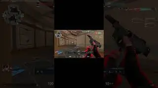 New to Valorant&hellip;Then This 1v4 Happened 👻| No Aim, Just Ghost | 1v4 😅 #valorantclips #shorts