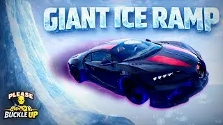 40 Minutes of Vehicles vs the GIANT ICE RAMP (Pure Chaos) 🧊