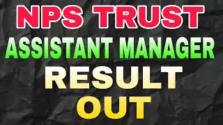 🔴NPS Trust OFFICER Grade-A & Officer Grade-B Result Out 2025 | Check Result| Direct Link ⬇️