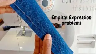Empisal Expression bottom stitch problem and thread keeps breaking