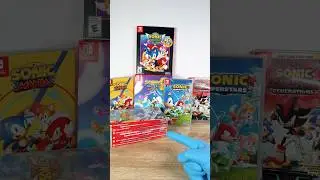 All The Sonic Games For The Nintendo Switch#nintendo #unboxing #viralvideo 👏😎