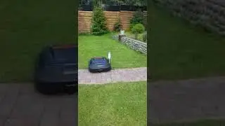 Robomow RS615 и светильник