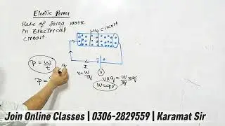 Electrical Power | Easy & Conceptual Explanation | Class 12 Physics | Karamat Sir Online Academy
