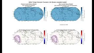 2022 Tonga worldwide tsunami simulation with improved atmospheric Lamb wave model