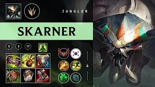 Skarner Jungle vs Taliyah - KR Grandmaster Patch 26.02