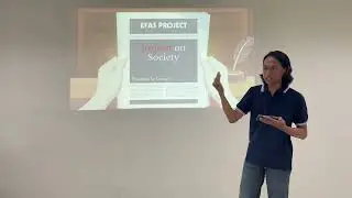 &ldquo;The Crisis of Press Freedom and the Interests of the Press&rdquo; EFAS Presentation By Group 1