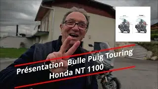 🛡️ Test Bulle Puig Touring &ndash; Confort et Protection sur Honda NT 1100