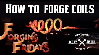 Dirty Smith Blacksmithing Tutorial: How to Forge Metal Vines