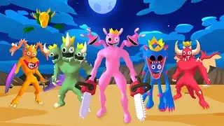Monster Rampage: Merge Rainbow - Gameplay Walkthrough Part 1