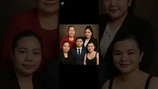 FAMILY PICTURE IN FORMAL ATTIRE PHOTO EDITOR.