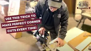 How To: Make Perfect Corner Cuts for Base Trim (No Matter the Angle!)