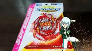 BASARA'S SPARKING BEYBLADE! Death Solomon .MF 2B (B-179) Unboxing, Review, & Test Battles