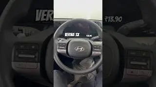 hyundai Verna SX 2025 🔥 // Verna SX IVT 2025 #hyundaiverna #virtus #sedan #hondacity #viralshorts