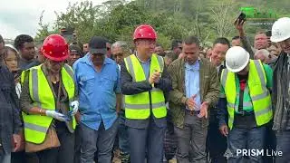 TATOLI ATUÁL-Serimónia asina kontratu no lansamentu projetu reabilitasaun estrada Glenu bá Lete-foho