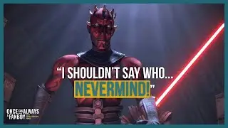 Sam Witwer on ALMOST spoiling Maul: Shadow Lord