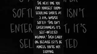 Valentino Life Hack: Doom Scrolling #lifehacks #advice #doomscrolling #insomnia  #motivation