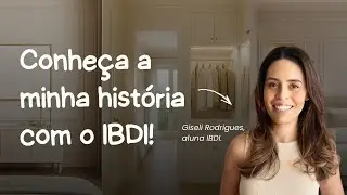 MINHA HIST&Oacute;RIA COM O IBDI | Aluna Giseli Rodrigues