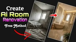 Ai Room Renovation Transformation [Free Method] Make Viral Before/After Videos