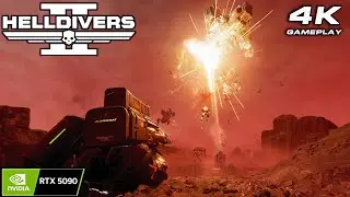 Helldivers 2: 4K Gameplay No Commentary ULTRA Settings | RTX 5090 P1067