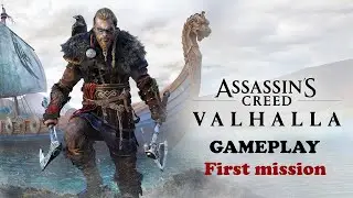Assassin's Creed Valhalla First Mission Game play RTX 3050