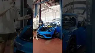 Is a stock GT4rs track ready?🤔🏁 #eurofed #porsche #gt4rs