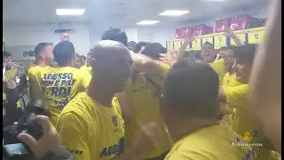 FROSINONE: I calciatori nello spogliatoio