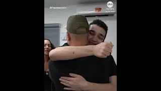 Edan Alexander reunites with family after being freed from Hamas captivity