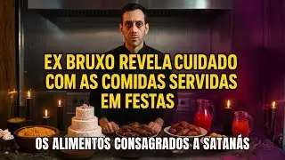 EX-BRUXO REVELA: CUIDADO COM AS COMIDAS SERVIDAS EM FESTAS... OS ALIMENTOS CONSAGRADOS A SATANÁS