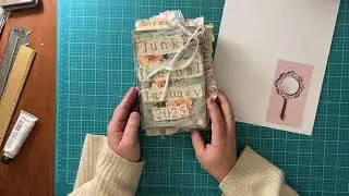 Junk Journal January Day 13 Opaque @megjournals #junkjournaljanuary #junkjournaljanuary2025