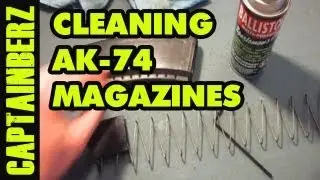 Cleaning a AK-74 Magazine (Bulgarian Circle 10, 21, 25)