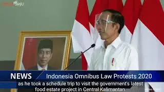 TUGAS SPEAKING 3G-PBI -Indonesia Omnibuslaw Protest-ABC Breaking News