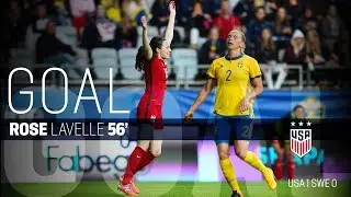 WNT vs. Sweden: Rose Lavelle Goal - June 8, 2017