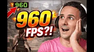960 FPS NO TOMB RAIDER 😳 RTX 4060 QUEBROU A ENGINE?