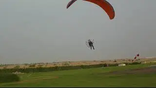 First landing with Apco lift wing