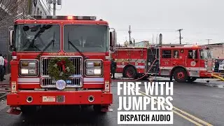 Dispatch Audio Working Fire With Jumpers Asbury Park Fire Department Atkins Ave 1-31-22
