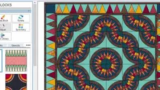 Как использовать инструмент &laquo;Рулетка&raquo; в программе Electric Quilt 8 (EQ8)