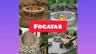 💡hermosas fogatas para tu patio🏕