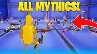 OG MYTHIC ITEMS in Fortnite Creative MAP CODE! (Vaulted Items)