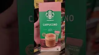 starbucks cappuccino #instantcoffee #starbucks #cappuccino #coffee #sachet #shorts #yt #coffeelover