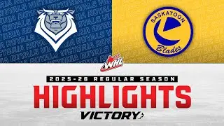 Victoria Royals at Saskatoon Blades 01/21 | WHL Highlights 2025-26