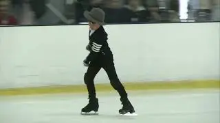 Anchen Huang   2022 Pasadena Ice Skating Center ISI Competition Event 155 first place