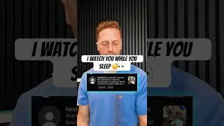 I Watch You While You Sleep&hellip; 👀
