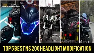 TOP 5 BEST NS200 HEADLIGHT MODIFICATION ‼️ WHAT'S THE BEST NS 200 HEADLIGHT MODIFICATION IN 2025?❓