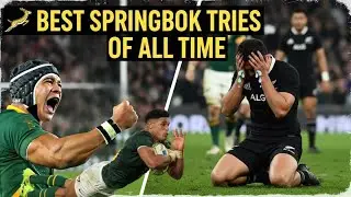 The Most INSANE Springbok Tries in Rugby History! 🏉💥