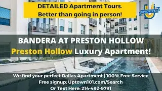 Bandera at Preston Hollow | One Bedroom A2 - Quick Walkthrough!