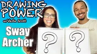 Sway Archer talks pro wrestling gear - but can he DRAW?! ll Drawing Power: Sway Archer