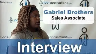 Gabriel Brothers Sales Associate